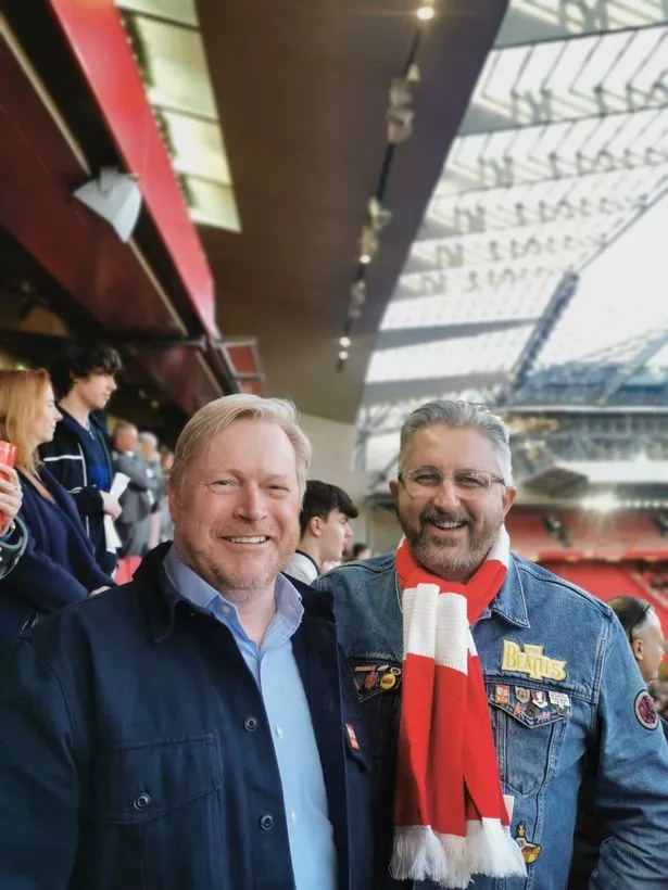 Peter Scarfe and Jay Ali, directors of the Hillsborough Survivors Support Alliance