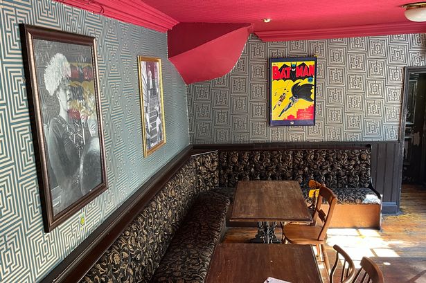 Inside The Crown in St Nicholas Market