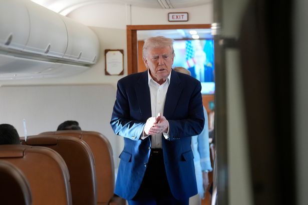 Trump also slammed ABC News when they attempted to ask the president about it