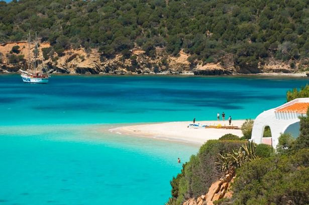 Tuerredda beach. Teulada. Sardinia. Italy. Europe