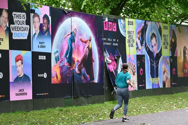 Radio 1 Big Weekend take-down operation in Sefton Park