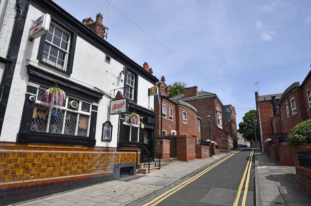 Ye Cracke on Rice Street, Liverpool.