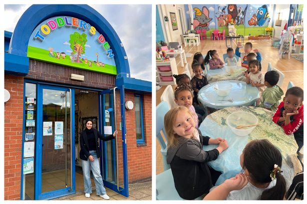 Owner Farah Kawal is delighted that Toddler's Den in Bordesley Green has been named in the top 20 nurseries in Birmingham