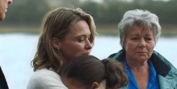 Martha sobbed as she hugged Rosie