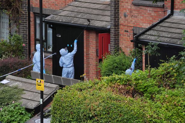 Forensic officers in Shepherd's Bush