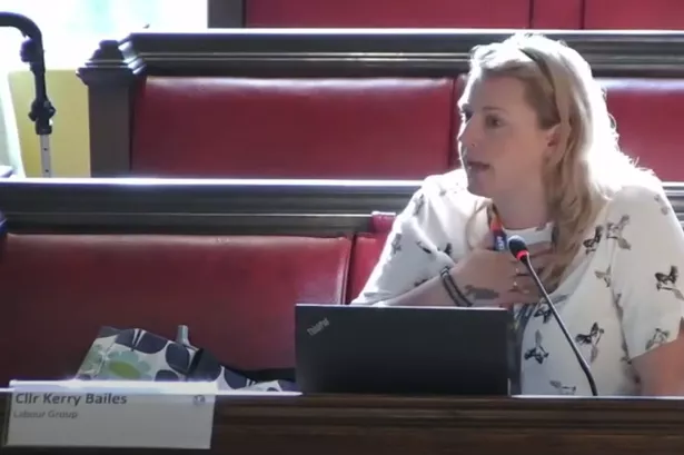 Labour councillor Kerry Bailes addresses other members of Bristol City Council\'s people scrutiny commission on Monday, July 19, 2021. Source: Bristol City Council Live / YouTube.