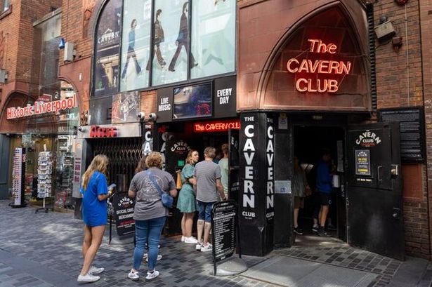 Mathew Street in Liverpool