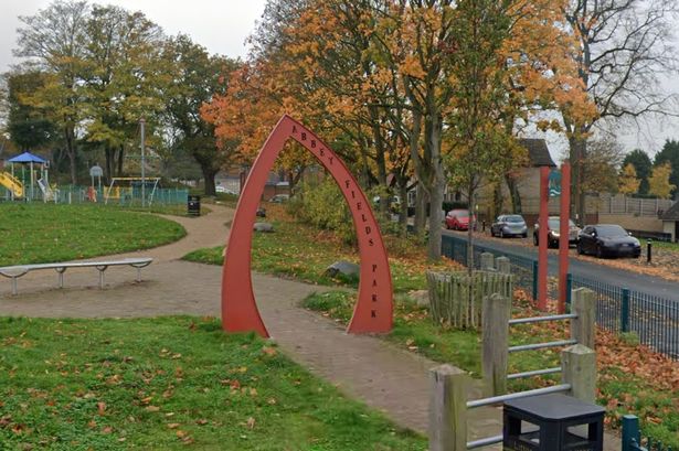 The park near Rowden Drive in Erdington 
