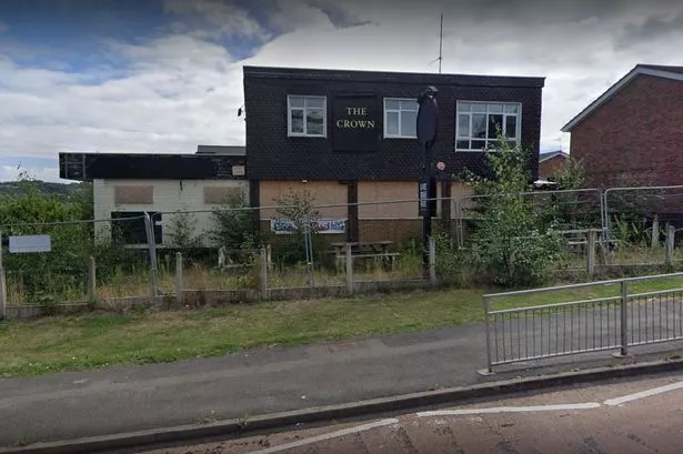 A general view of The Crown Pub on Simms Lane, in Netherton