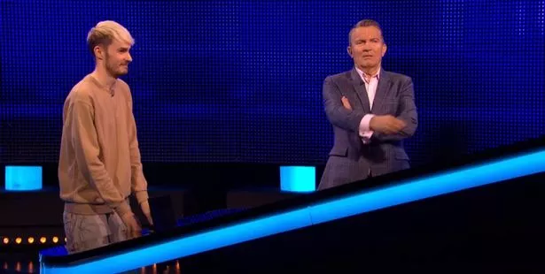 Bradley Walsh halted Edward's game on the quiz show