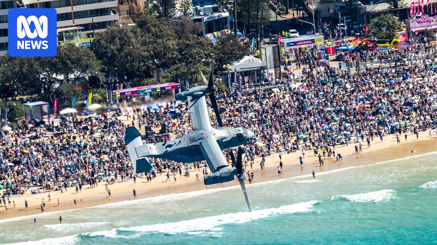 Beach erosion grounds Pacific Airshow months after ex-Tropical Cyclone Alfred