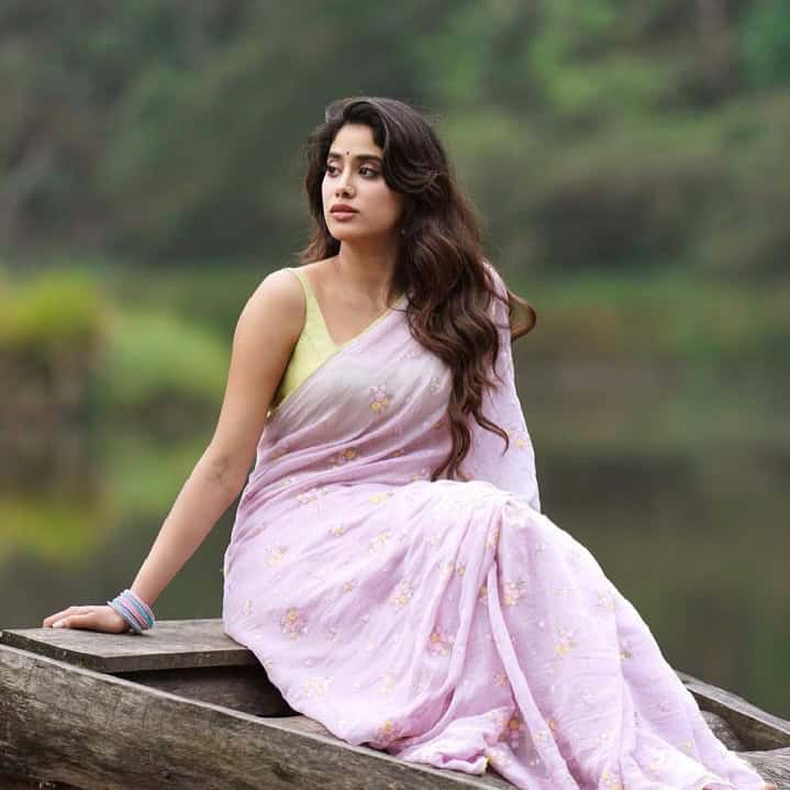 Janhvi Kapoor’s Saree Game Hits Fresh High