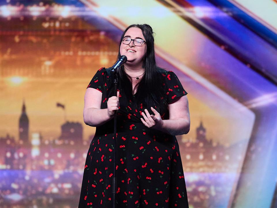 BGT's Stacey Leadbeatter has dreams of becoming a professional singer.