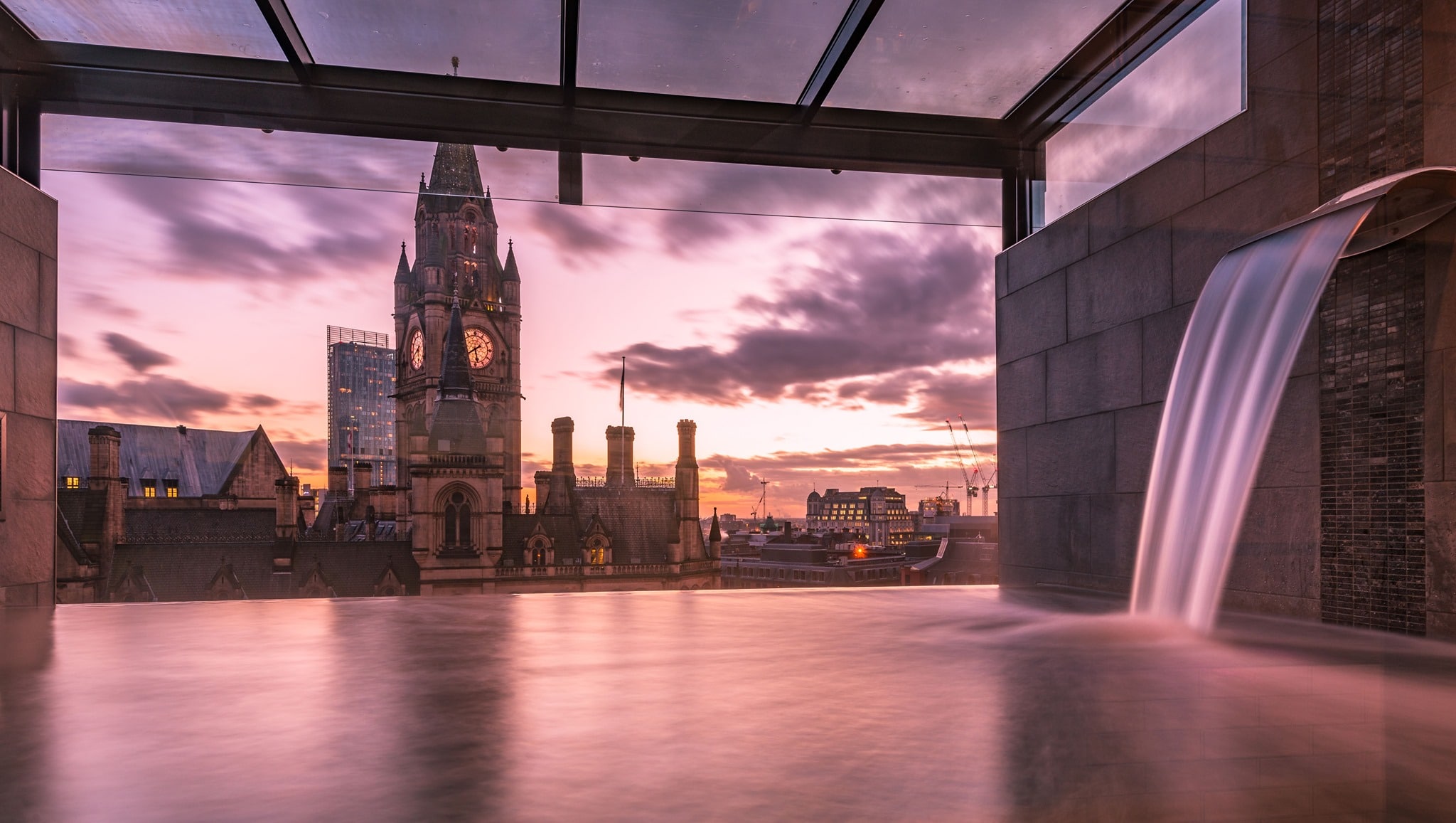 king street townhouse rooftop infinity pool spa manchester