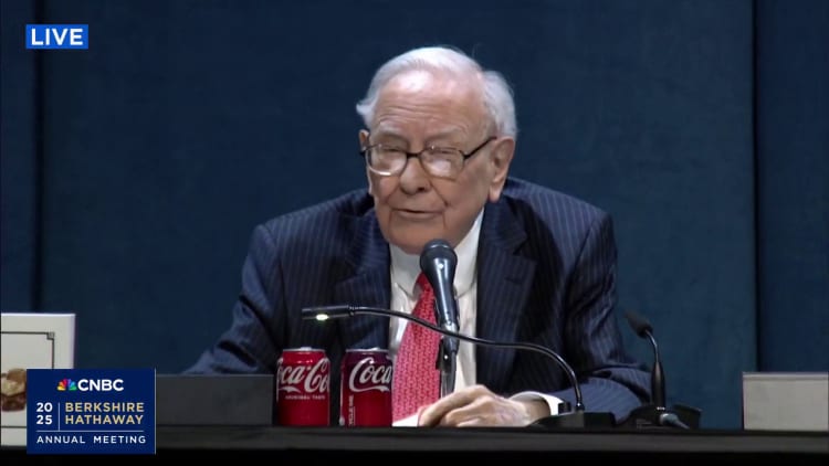 Warren Buffett breaks down Berkshire's most recent quarter during the annual meeting