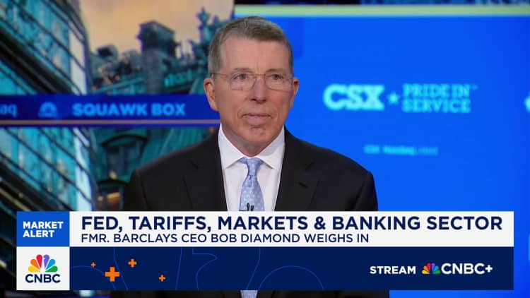 Don't think punitive tariffs are a good economic policy for the U.S., says Bob Diamond