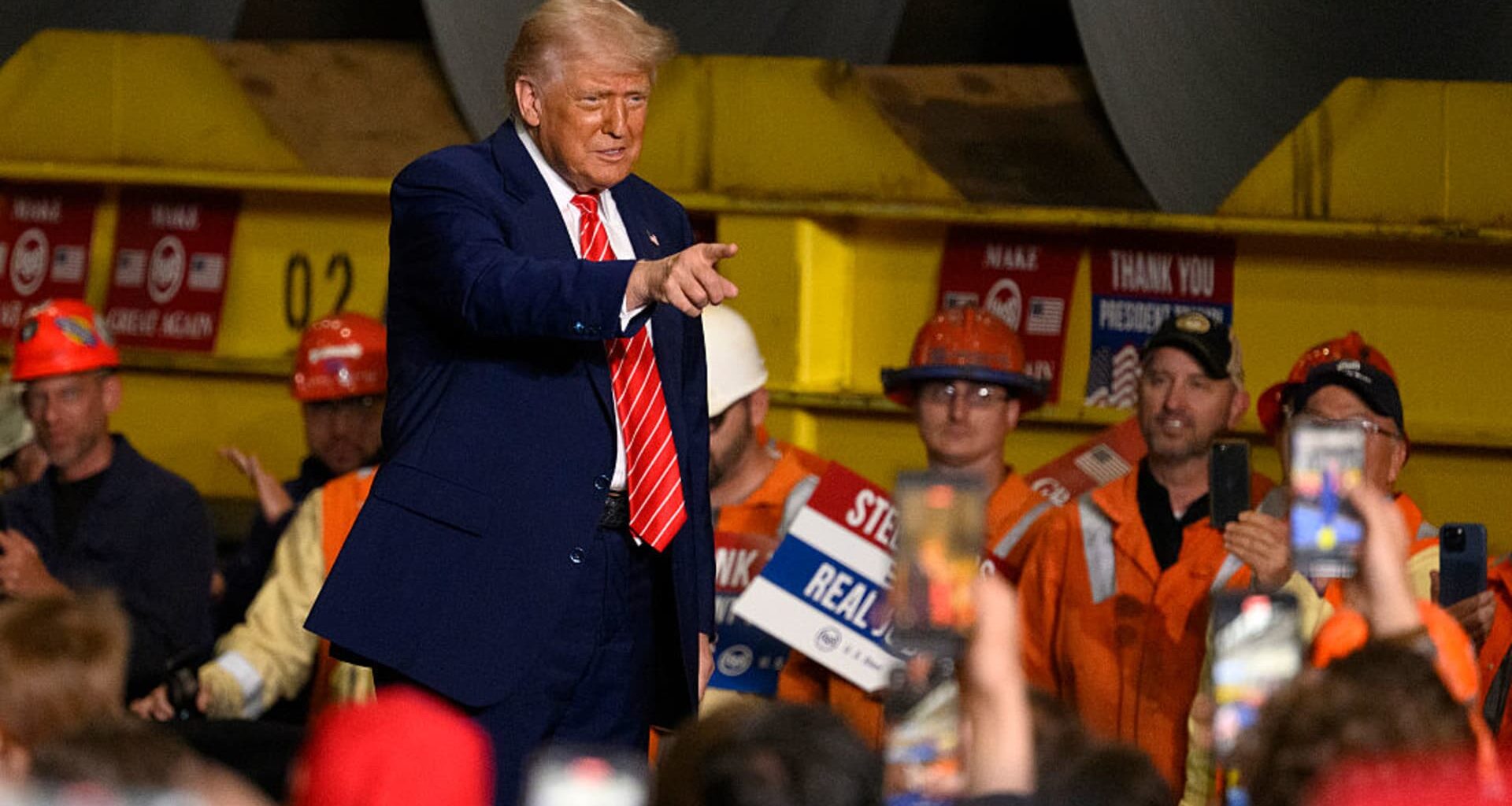 EU responds Trump raising steel tariffs to 50%