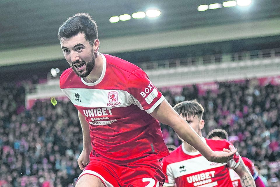 Middlesbrough's Finn Azaz has caught the attention of Leeds and Bournemouth. Photo: Getty