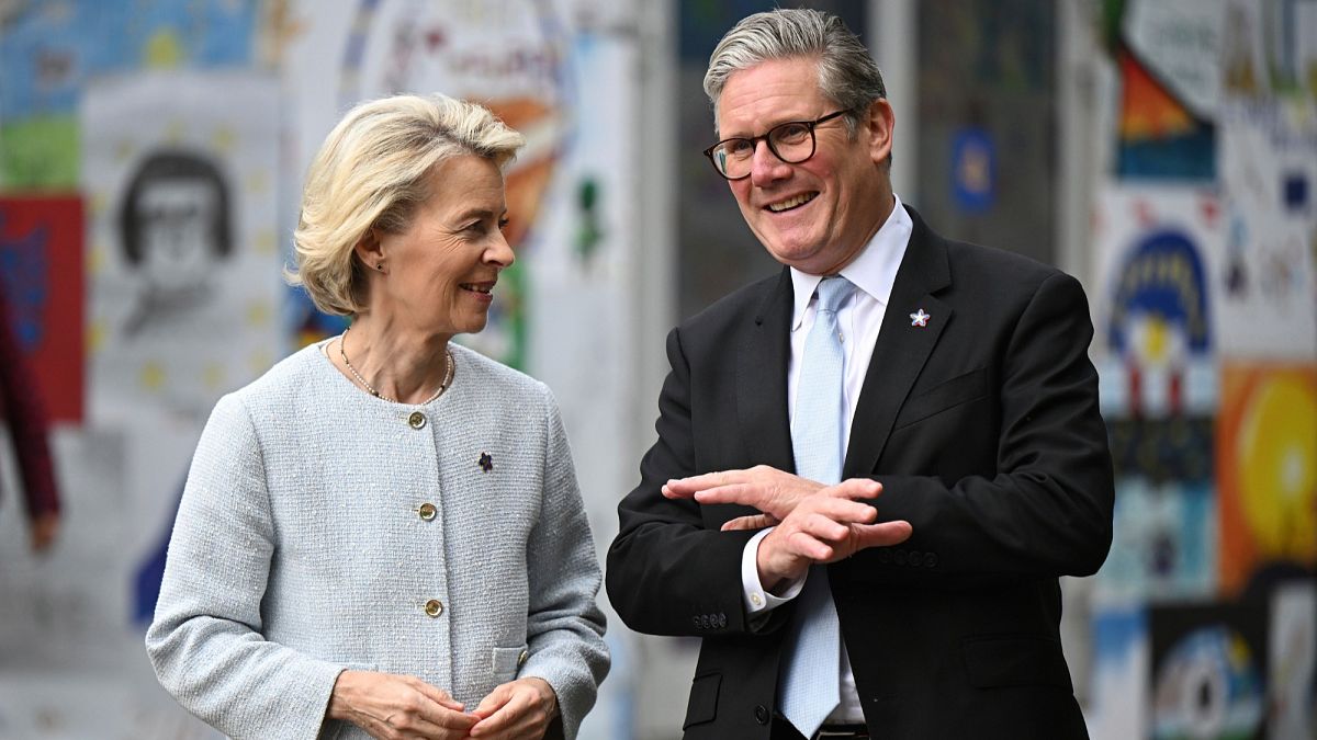 First-ever EU-UK summit begins with deals reached on fishing and defence following overnight talks