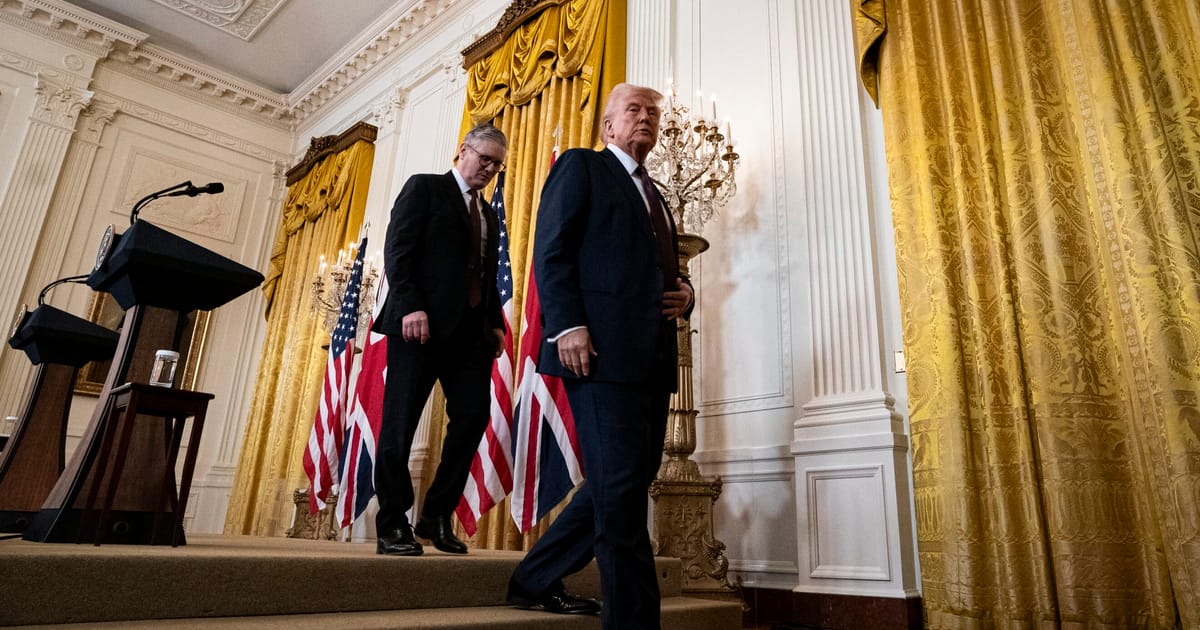 How Britain got to the front of Donald Trump’s trade queue – POLITICO