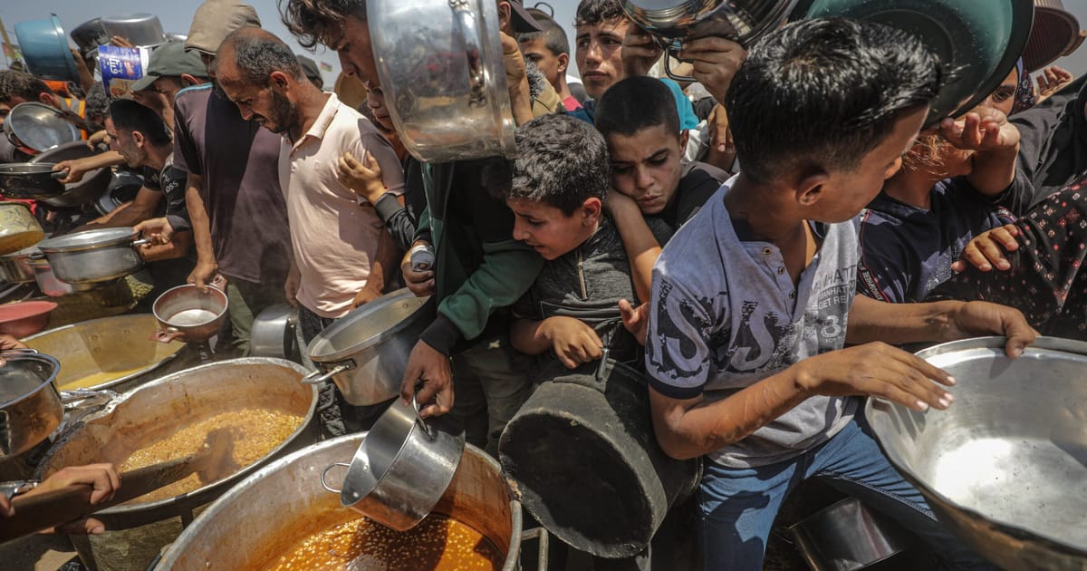 Gaza faces starvation unless Israel allows ‘immediate’ aid, European leaders warn – POLITICO