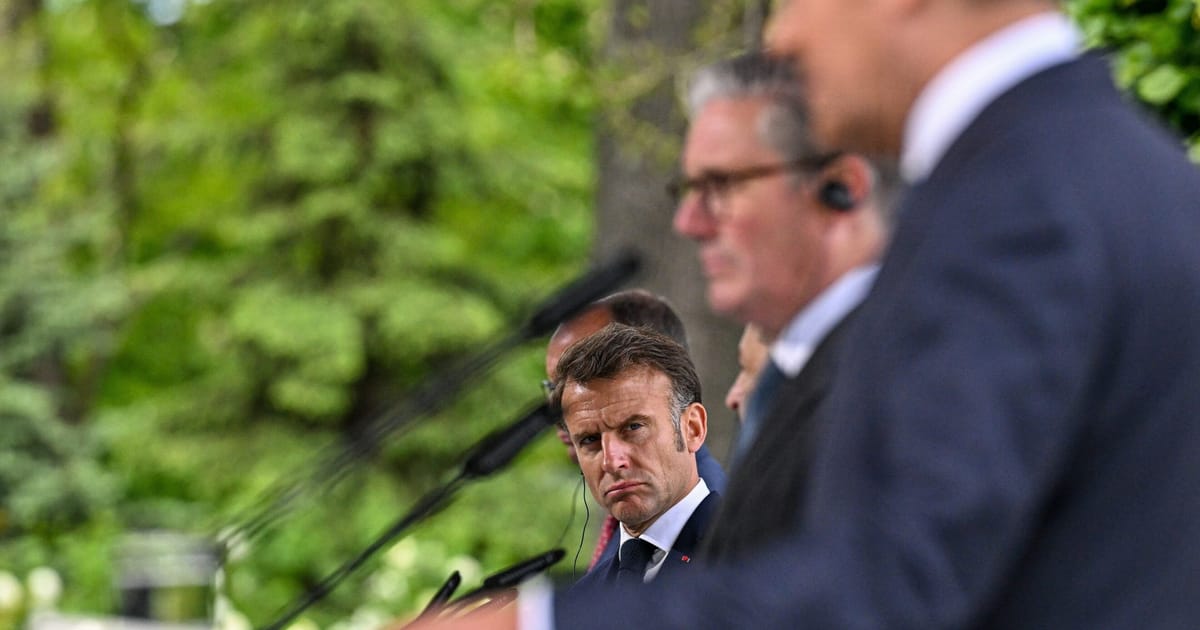 Macron’s office hits back at claims he brought cocaine on Kyiv train – POLITICO
