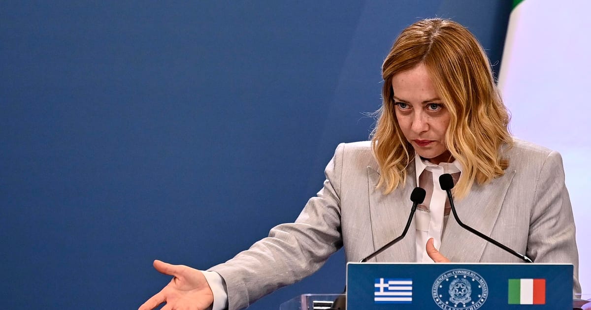 EU lawmakers probe rule of law in Meloni’s Italy – POLITICO