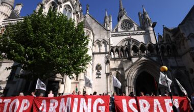 Campaigners take UK to court over export of F-35 components to Israel | Israel-Palestine conflict News