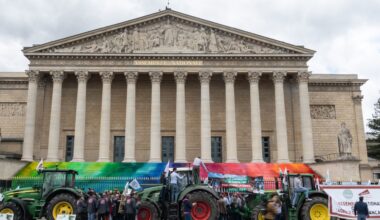 French farmers protest in Paris for law loosening environmental regulations | Agriculture News