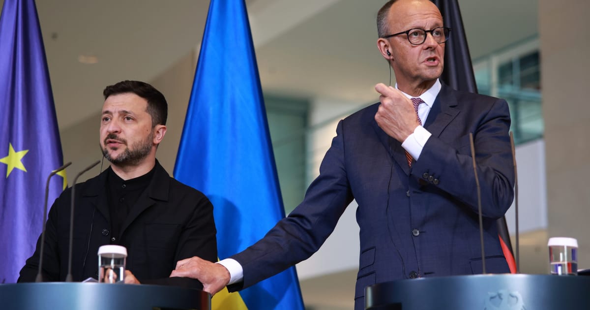 Germany and Ukraine sign €5B deal on long-range weapons cooperation – POLITICO