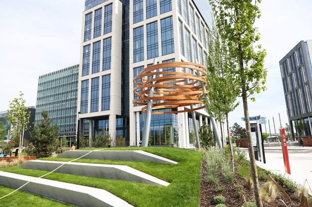 New green space opens in Belfast Harbour