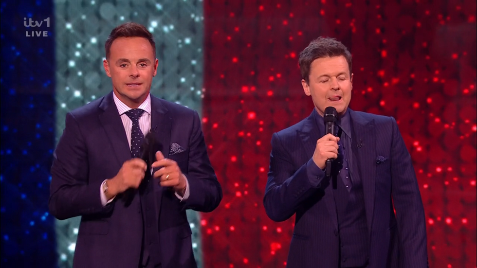 ITV BGT: Ant and Dec