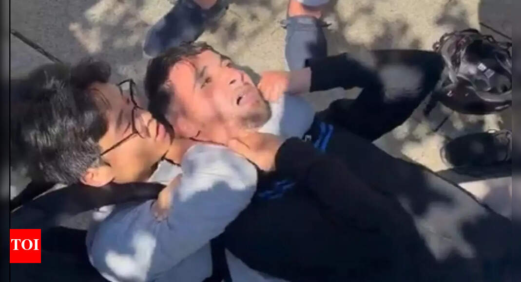 Chinese man goes viral for the unique way of tackling robbery in Spain: Watch video