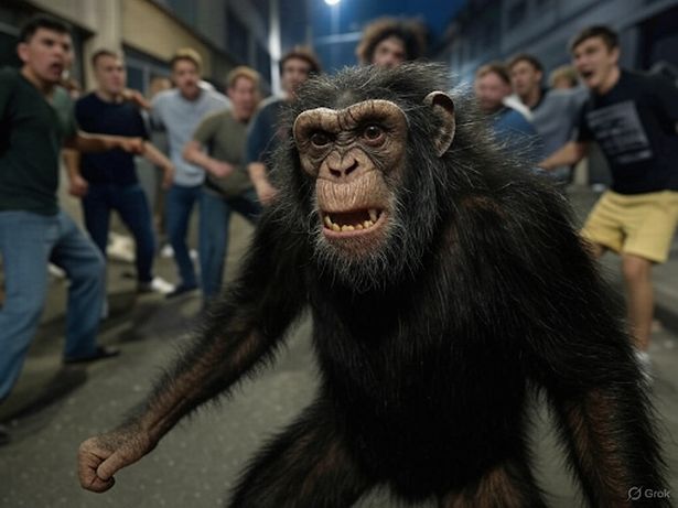 gorilla or 100 men