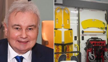 Eamonn Holmes, 65, flooded with support as he's rushed to hospital after painful fall