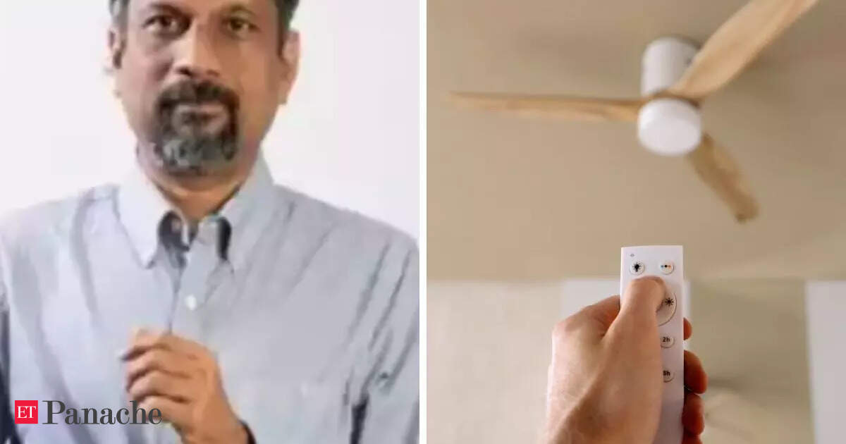 Hot day, missing remote: Rs 50,000 cr man, Sridhar Vembu, shares 'smart fan' problems. Netizen’s hilarious 3-step fix wins the internet