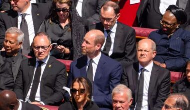 Real Reason Why William Wasn’t Seated With Other Senior Royals at Pope’s Funeral