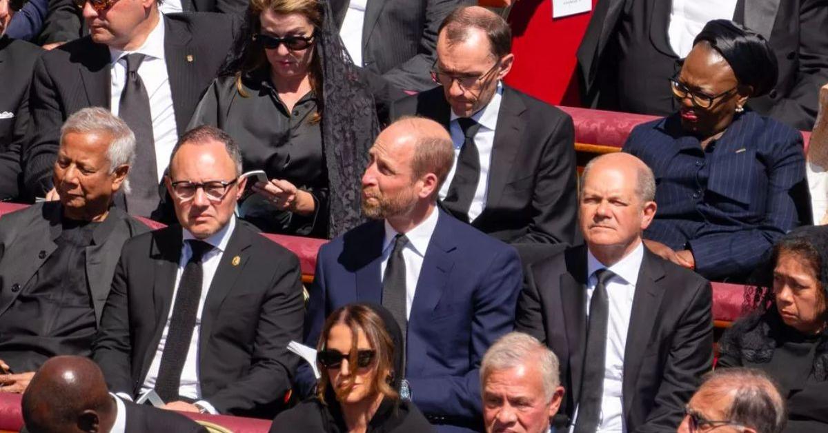 Real Reason Why William Wasn’t Seated With Other Senior Royals at Pope’s Funeral
