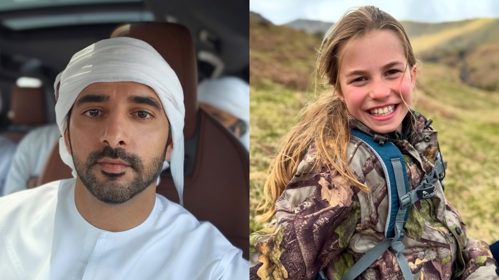 Dubai Crown Prince reacts to Kate Middleton’s pic of Princess Charlotte as she turns 10 | Trending