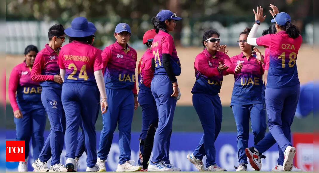 UAE women's team get ODI status for 2025-29 cycle, replace USA