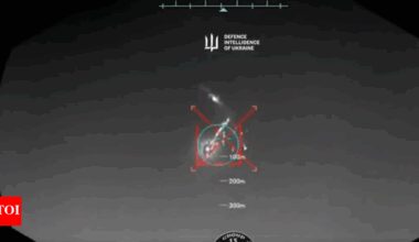 Watch: Ukraine claims it shot down Russian fighter jet from sea drone for first time