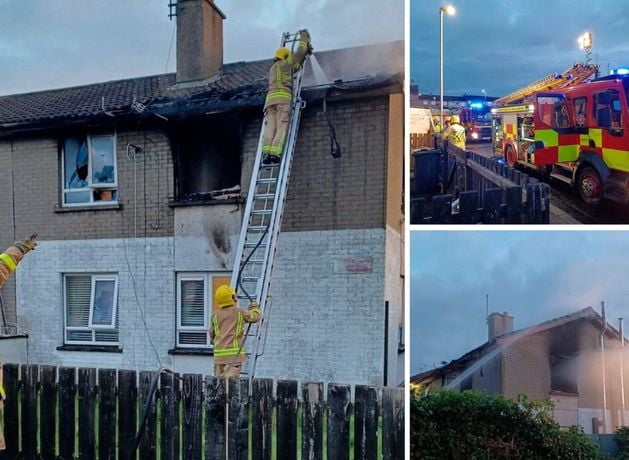 Probe after arson attack and windows smashed at Ballymena house