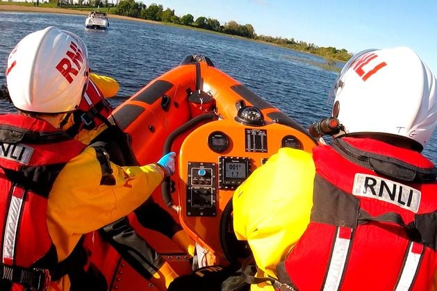 Co Fermanagh: Baby and dog rescued after boat breaks down on NI lake