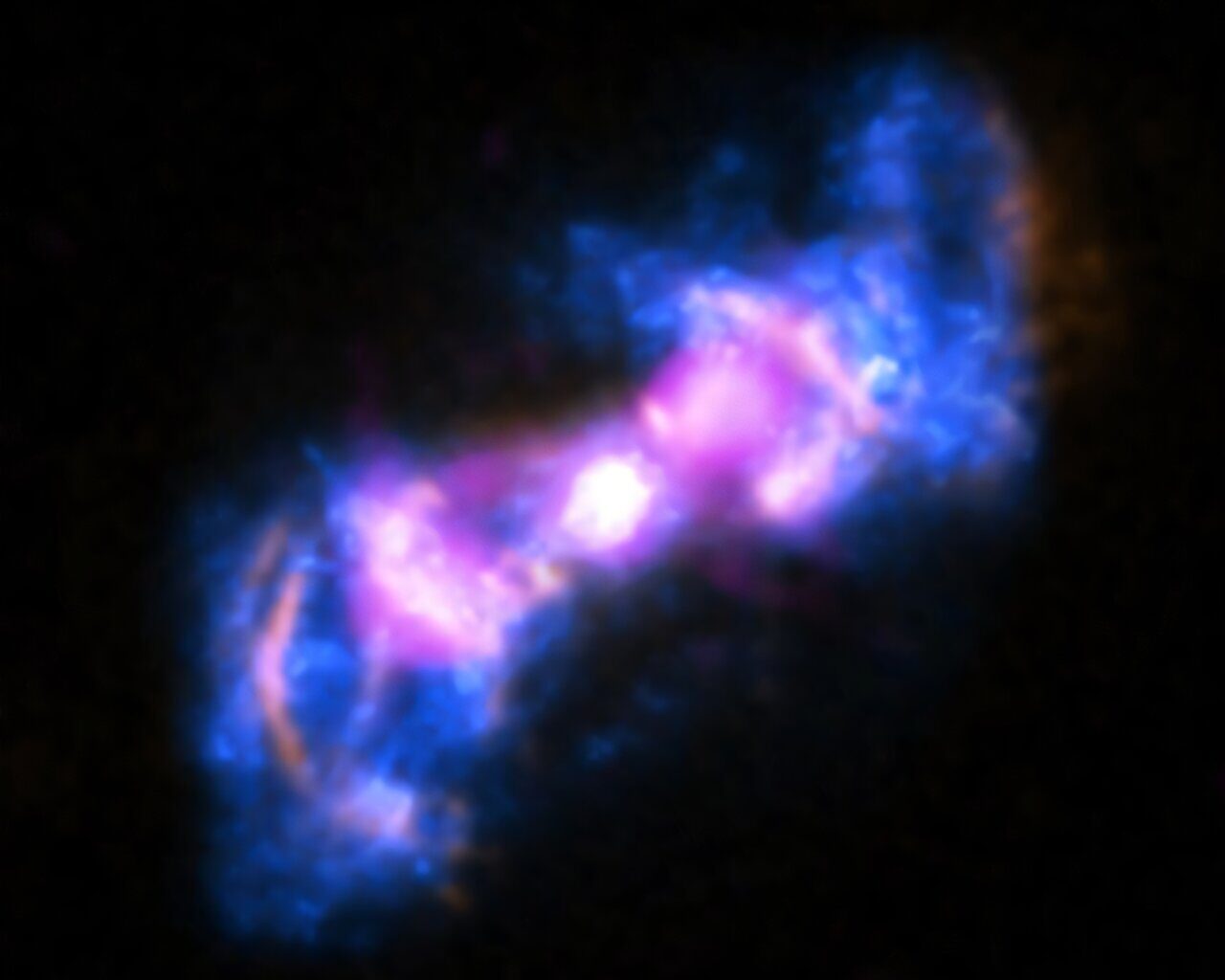 The universe's brightest lights have some dark origins