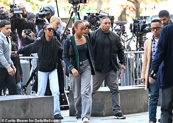 The Children  of Sean Combs enters Manhattan Federal Court