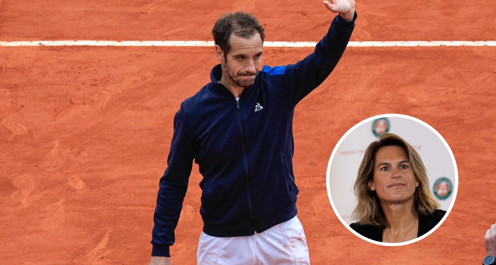 Amelie Mauresmo predicts what Richard Gasquet is going to do after retiring from playing professional tennis
