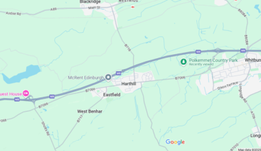 Roadworks on the M8 this weekend