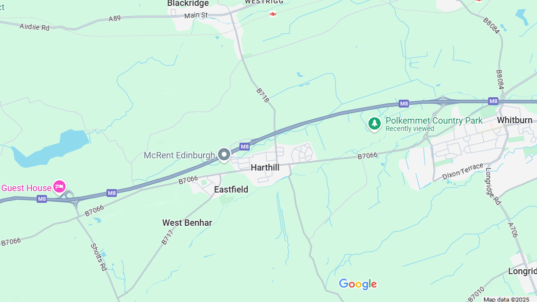 Roadworks on the M8 this weekend