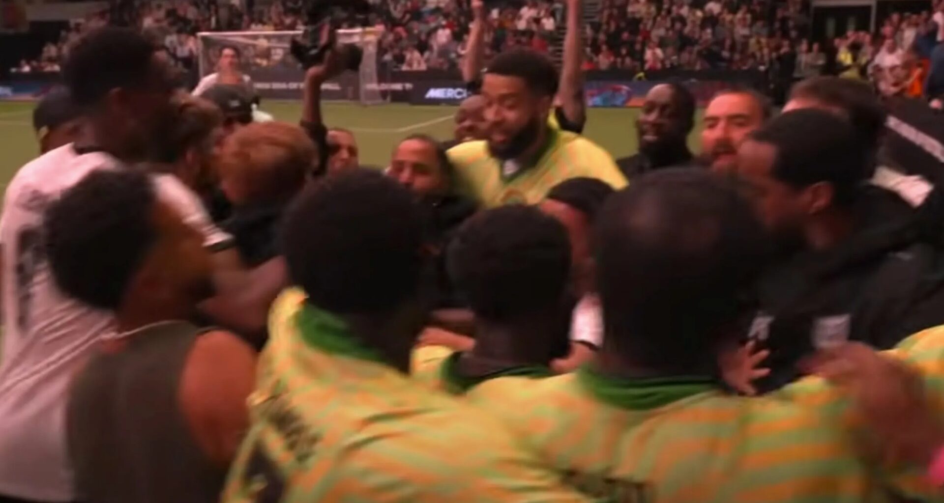 Baller League descends into more chaos as late challenge sparks touchline brawl