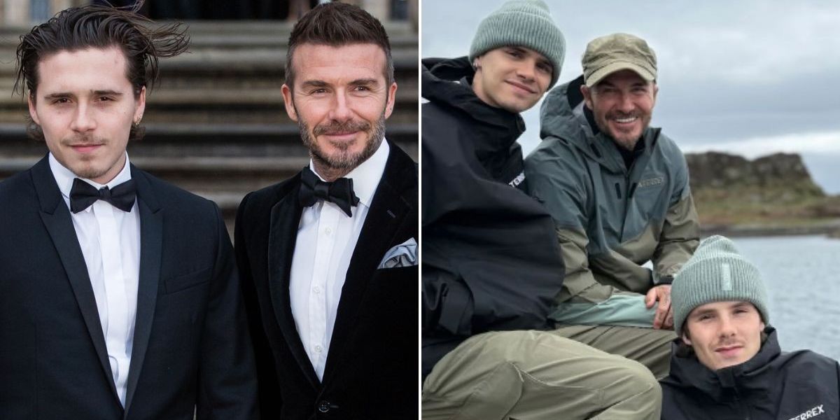 David Beckham, 50, sends message to son Brooklyn, 26, as he addresses absence for first time amid family 'rift'